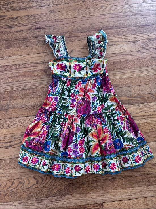 FARM Rio Dresses & Skirts - Farm Rio faux embroidery mini pattern dress size S